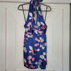 New With Tags Wet Seal Y2K 100% Silk Halter Top